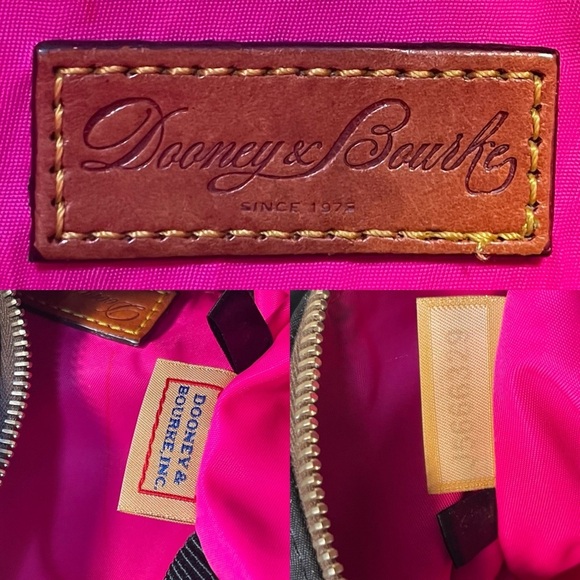 Dooney & Bourke Dillen Black Nylon Hobo - Picture 10 of 16